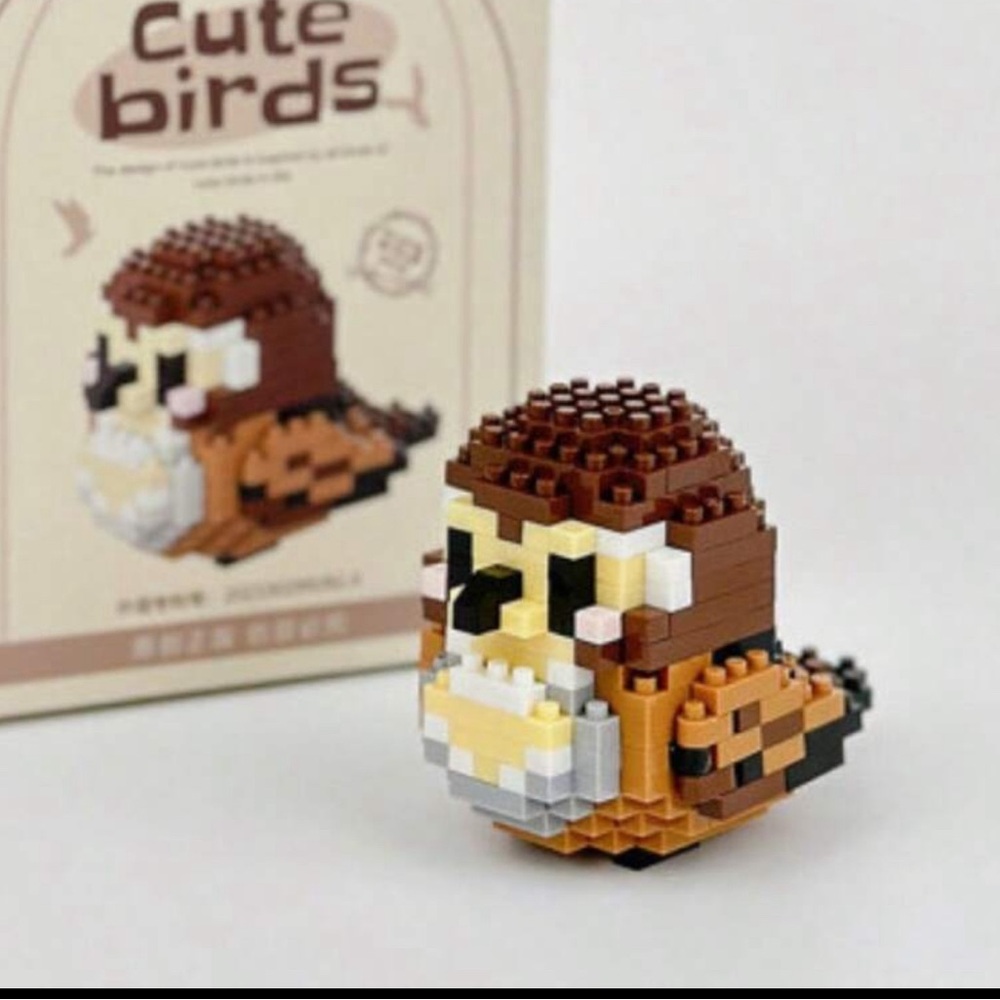 Cute Bird Mini Lego set